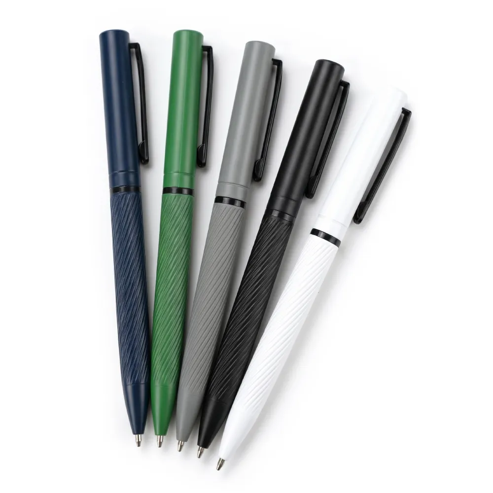 Metal Pens Twist Action Matte Finish and Black Clip