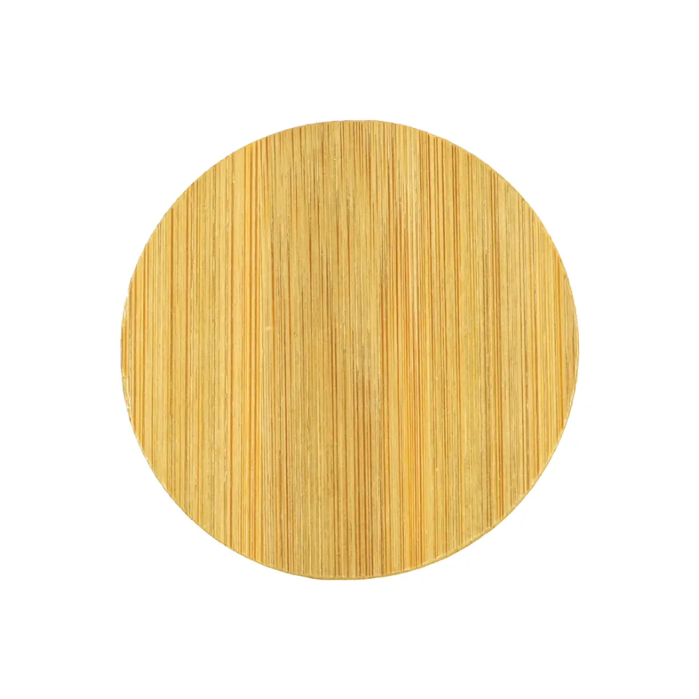 Bamboo Pocket Mirrors in Round-shaped, Lightweight & Portable