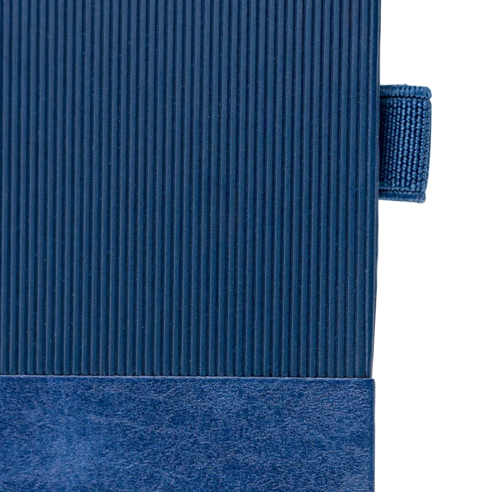 Hard Cover PU Notebooks in A5 Size with Metal Plate Bookmark