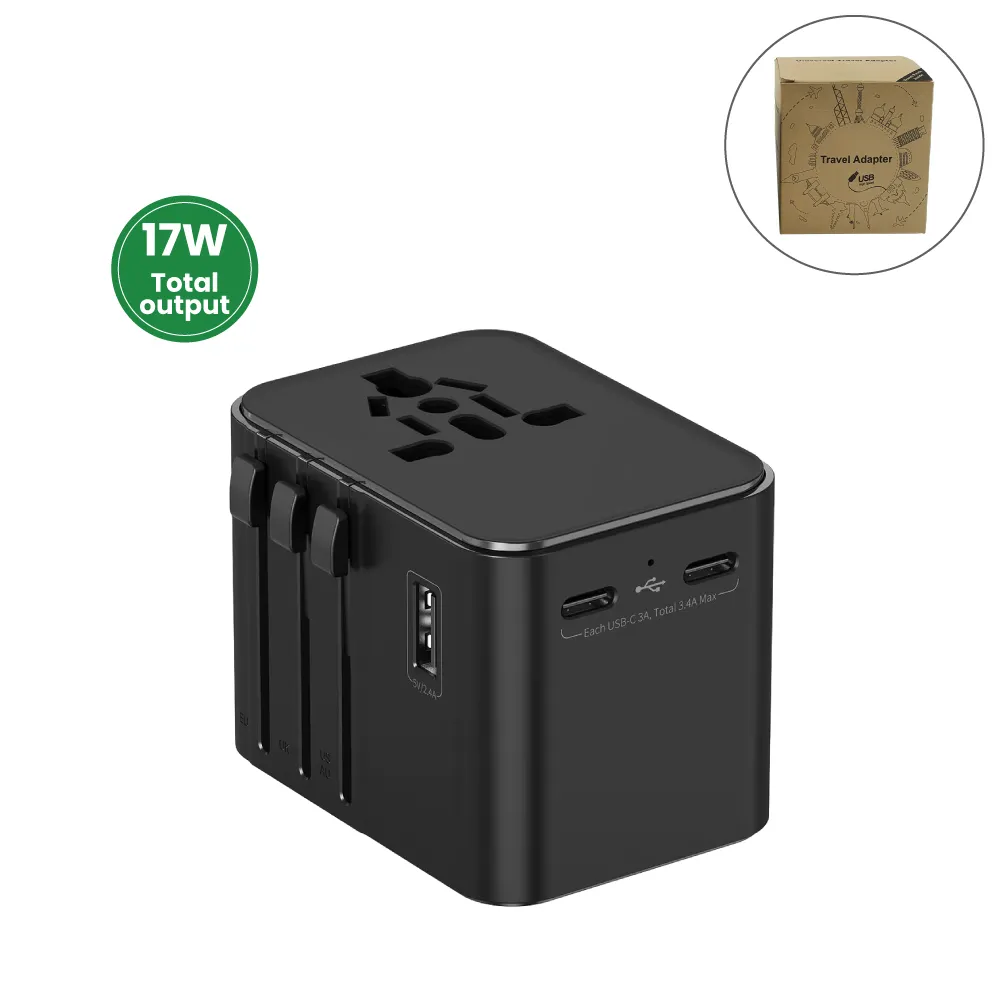 36625 - Universal-Travel-Adaptors-JU-TA-004-BK-Blank