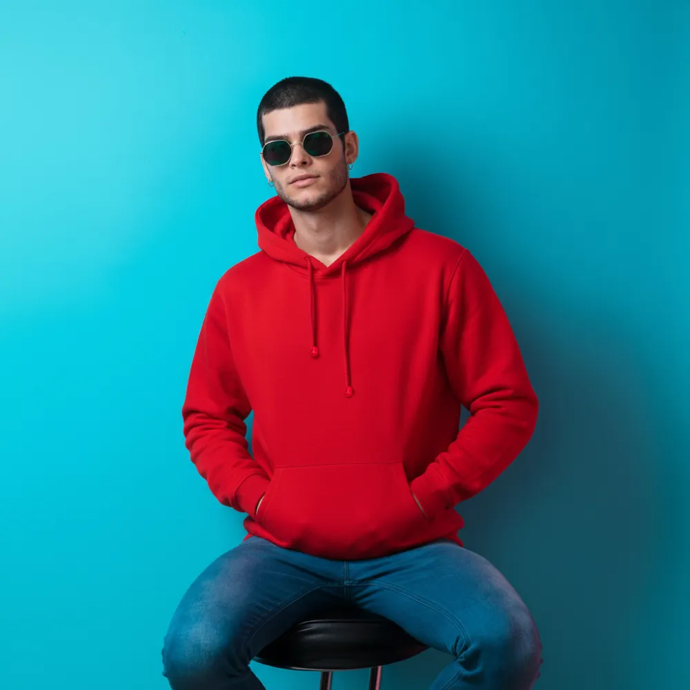 Fleece Hoodies Oversized Pullover in (S to 3XL) Sizes