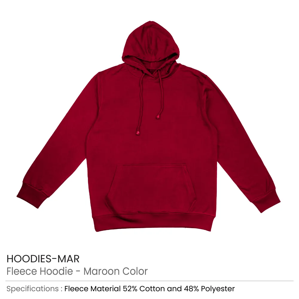 49945 - Fleece-Hoodie-HOODIES-MAR