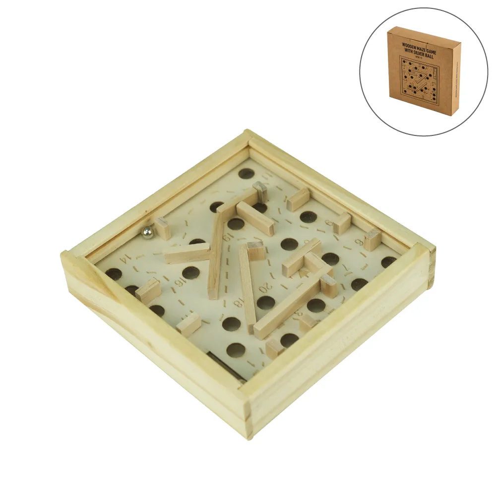 49781 - Wood-Maze-Board-Game-GFK-17-Blank