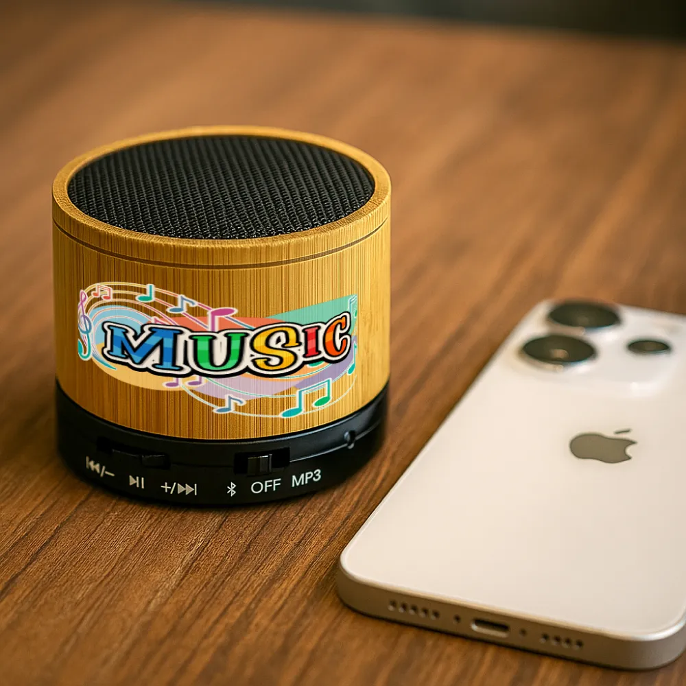 Bamboo Bluetooth Speakers V4.2