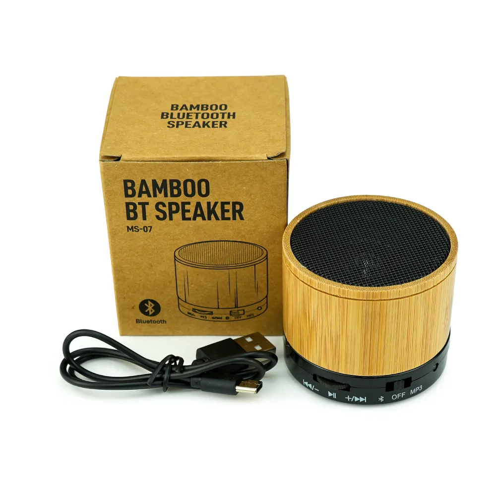 Bamboo Bluetooth Speakers V4.2