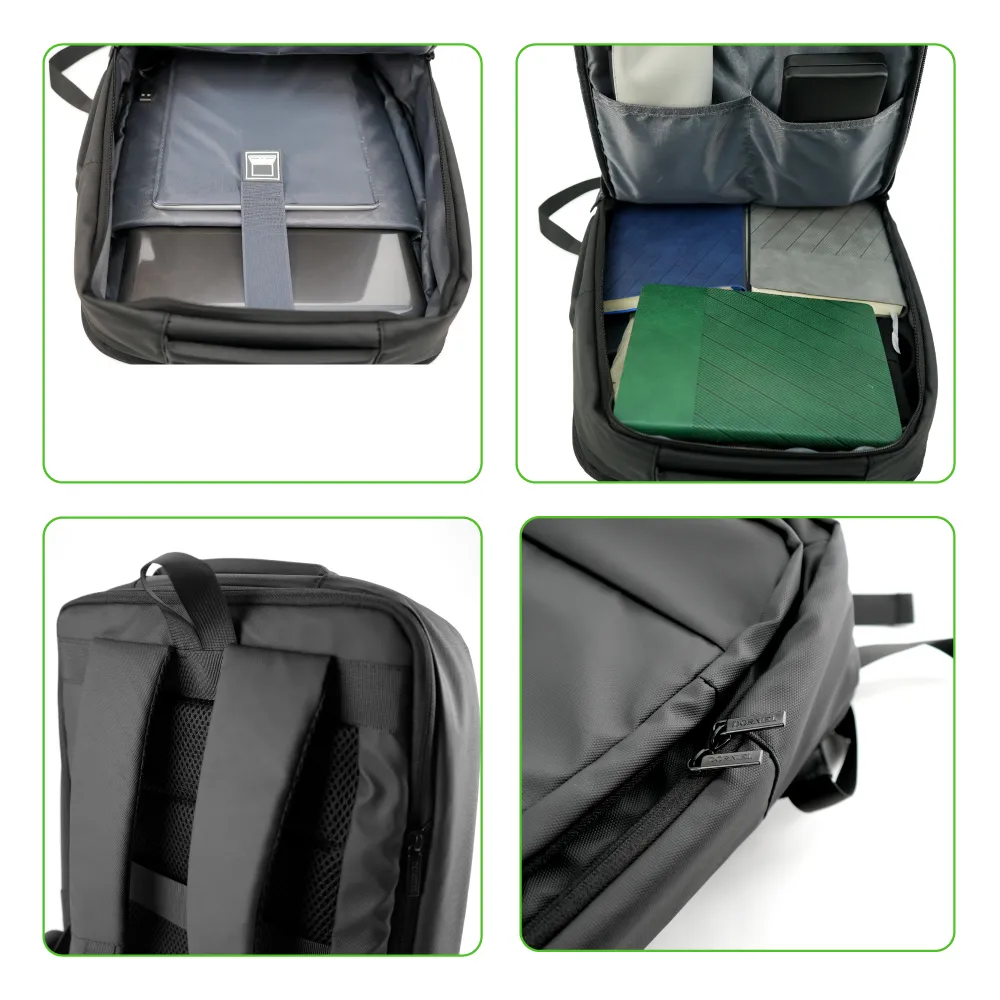Multipurpose Expandable Travel Backpacks with USB Port