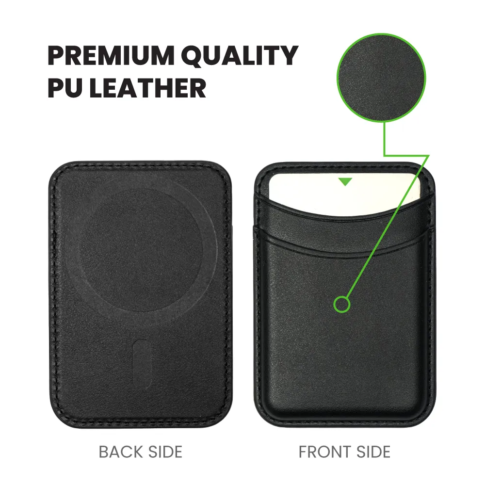 MagSafe Phone PU Wallet Card Holder