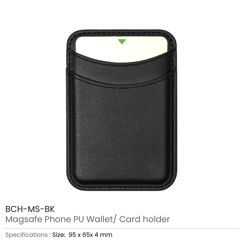 MagSafe Phone PU Wallet Card Holder
