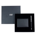 CHASE PLUS Business Gift Set- Premio BCH and Libro Matt Black Pen 