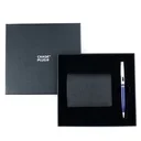 CHASE PLUS Business Gift Set- Retso BCH and Kanora Blue Chrome Pen