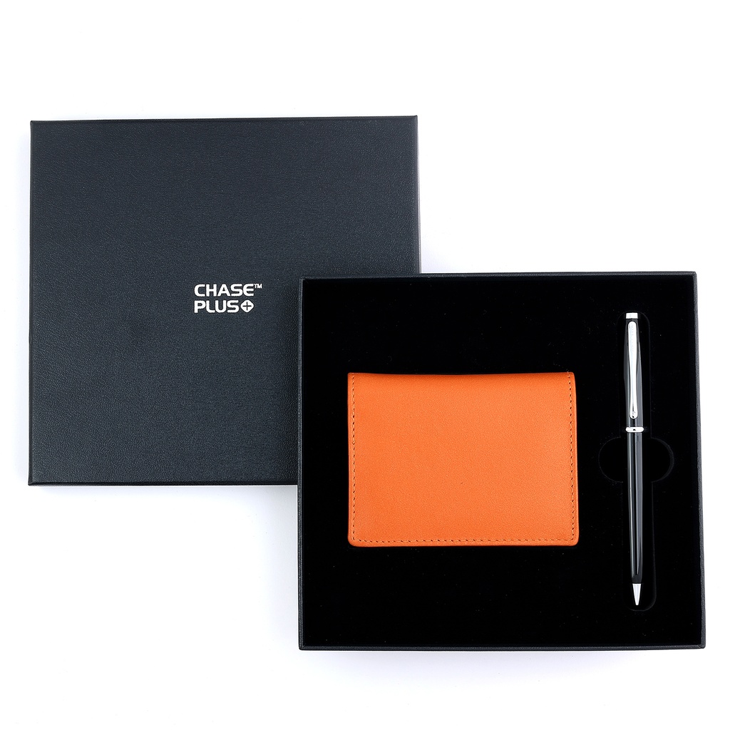 CHASE PLUS Business Gift Set- Bristol BCH and Lexer Black Pen