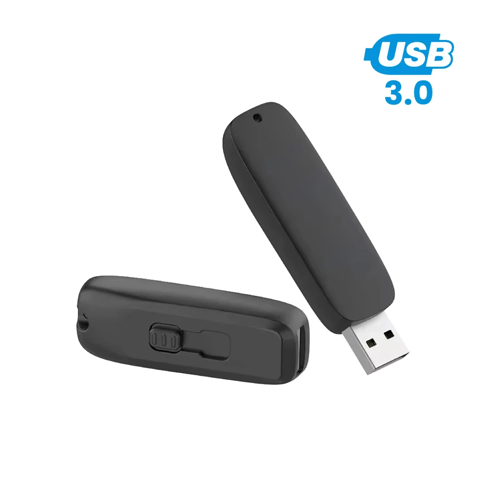 Light-Up LED Logo USB with Slide Button 64GB V. 3.0