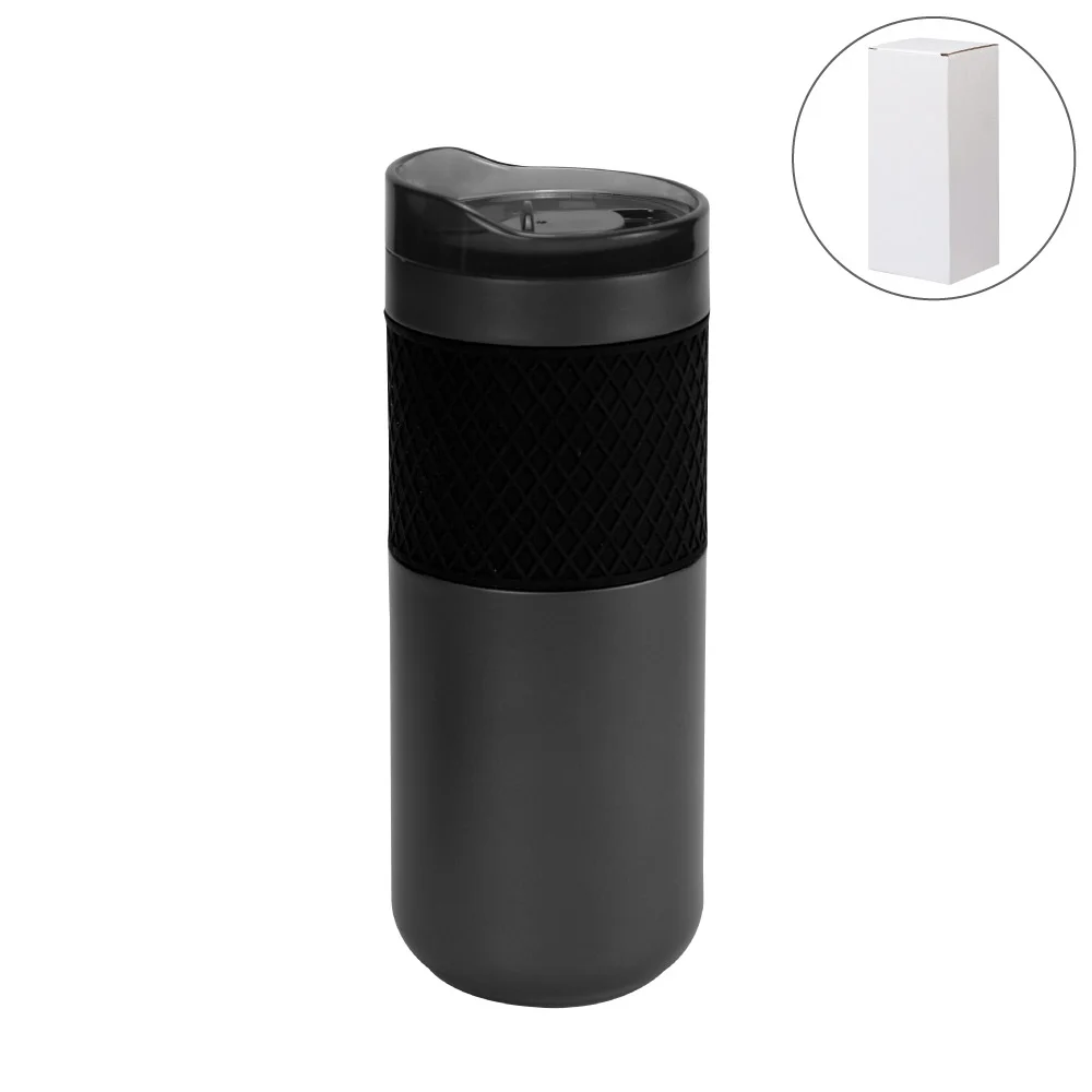 Double Wall SS Bottles Slide-Lock PP Lid 532ml