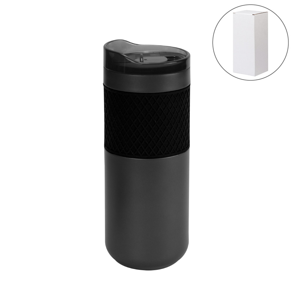 Double Wall SS Bottles Slide-Lock PP Lid 532ml