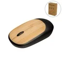 Bamboo Wireless Mouse in Black Color