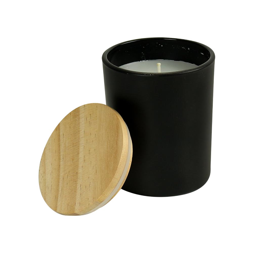 Scented Candles Arabian-Oud and Vanilla Fragrance in Glass Bottle
