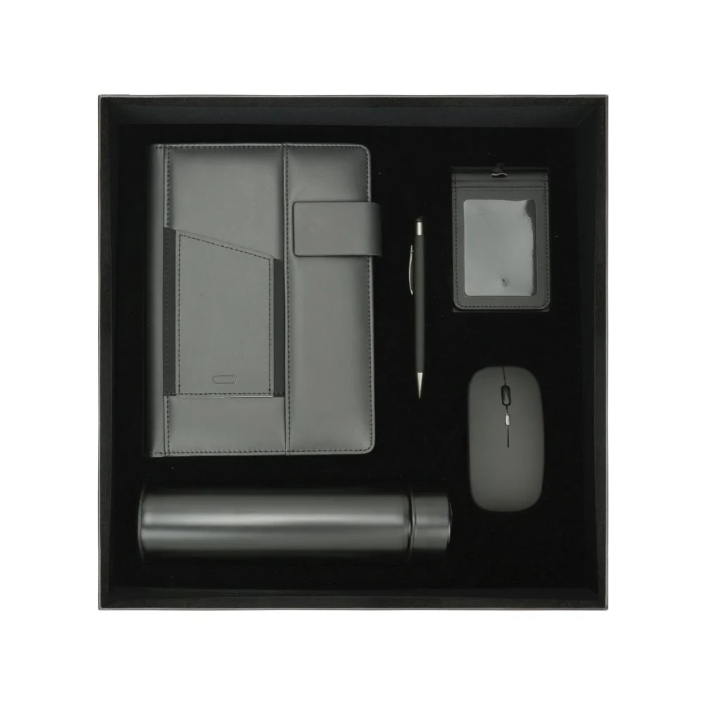 Corporate Office Gift Set in Black Cardboard Box