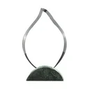 Flame Shaped Crystal & Marble Awards
