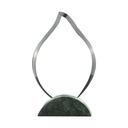 Flame Shaped Crystal & Marble Awards
