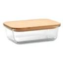 Glass Lunch Box with Bamboo Lid