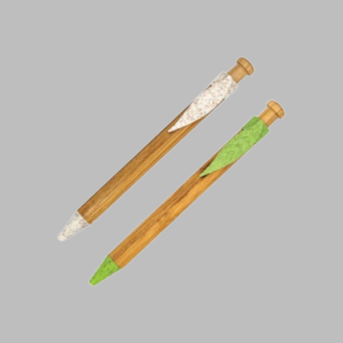 Bamboo with Wheat Straw Pen