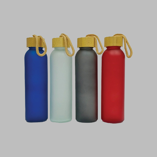 Frosted Glass Water bottle