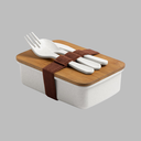 Lunch Box wheat fiber/bamboo
