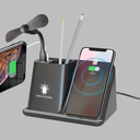 Pen holder with wireless charger