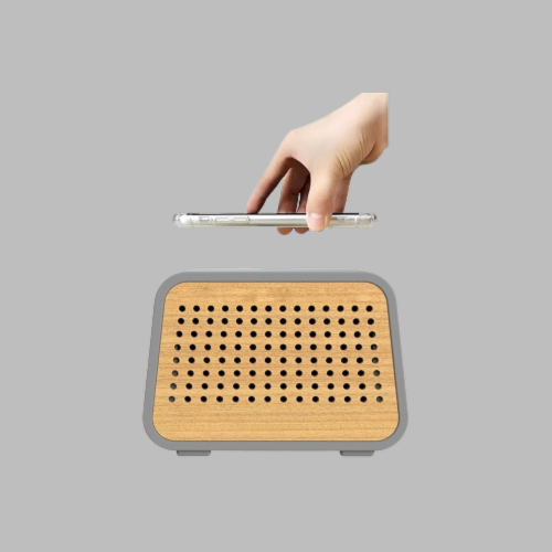 Wireless charger with Bluetooth Speaker 01