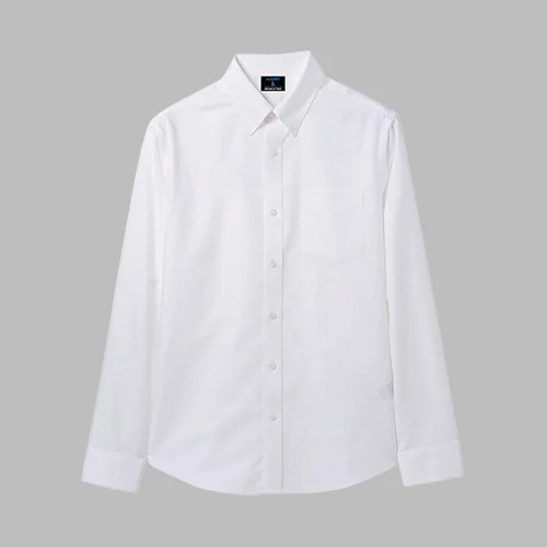 Wrinkle-Free Slim Fit Shirt WHITE