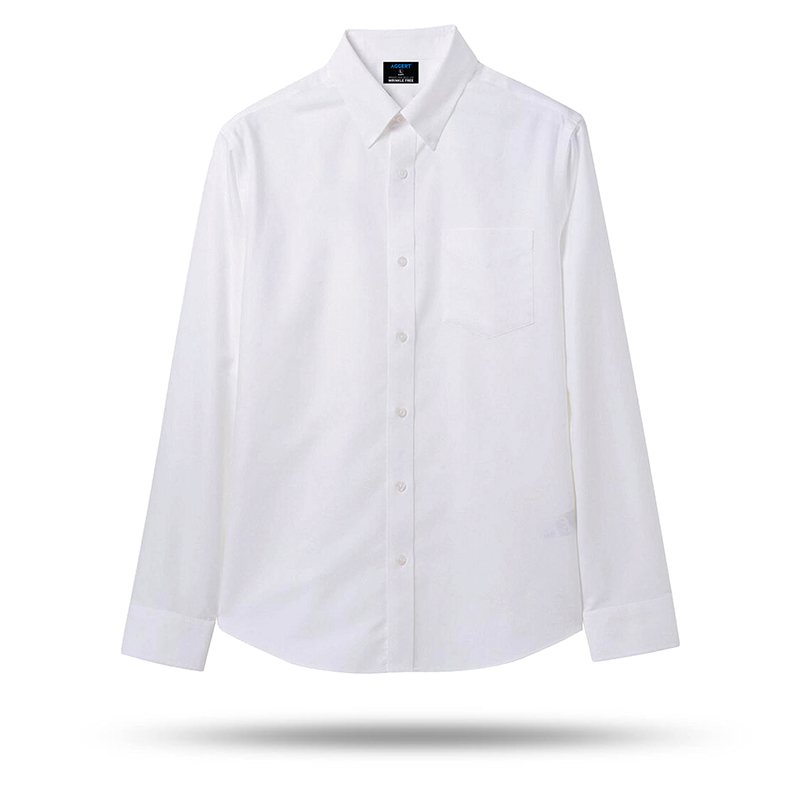 Wrinkle-Free Slim Fit Shirt WHITE