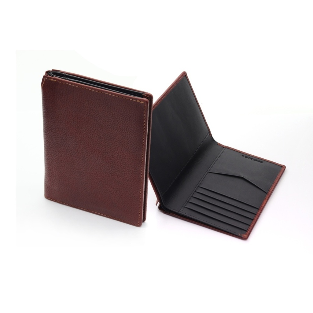 CHASE PLUS Passport Wallet With Agenda Pen- Oxford