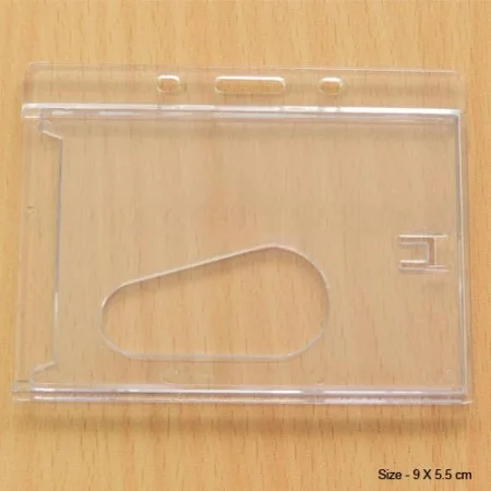  Clear ID Holder -Horizontal