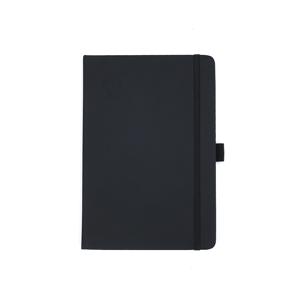A5 Pu Economic Notebook Black  