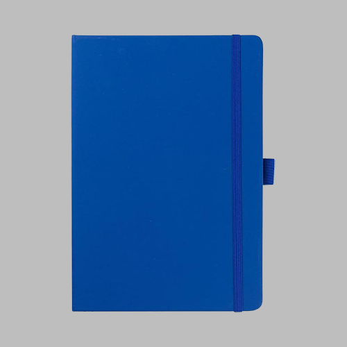 A5 Pu Economic Notebook Royal Blue 
