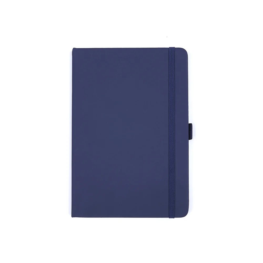 A5 Pu Economic Notebook Navy Blue 