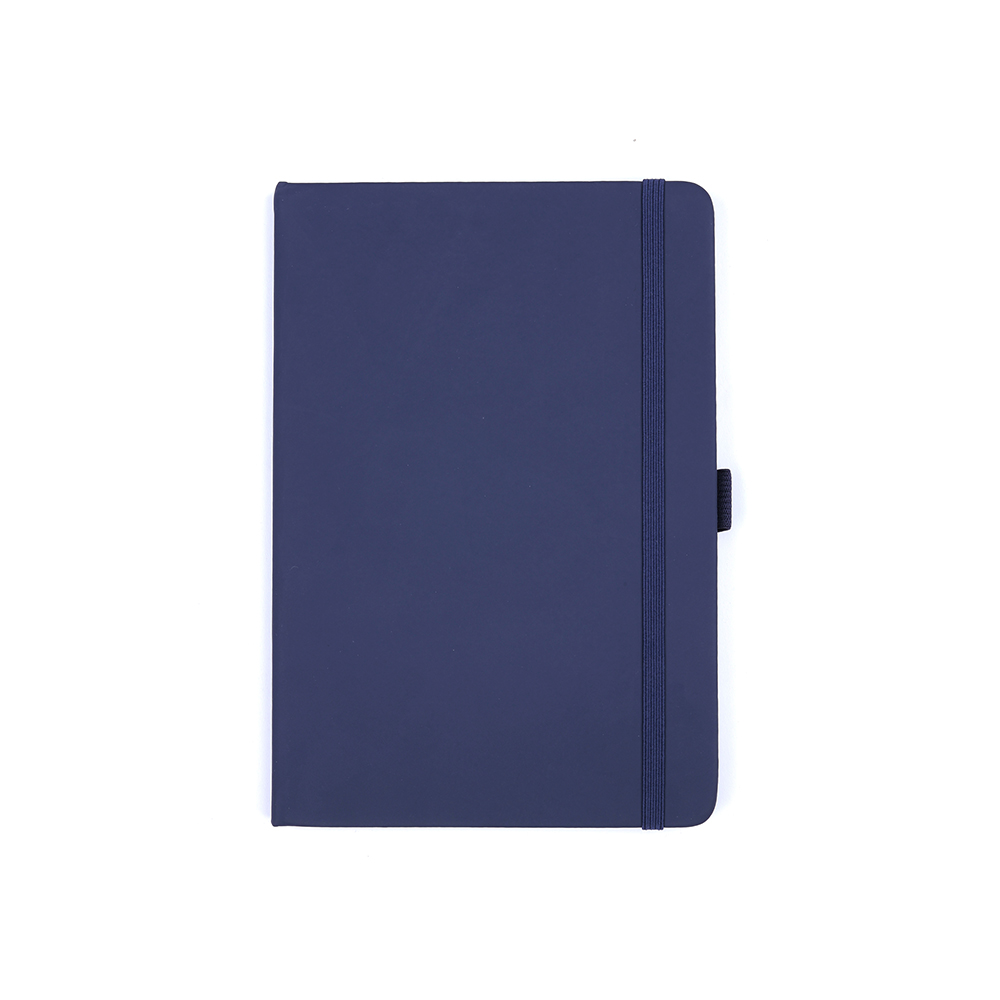 A5 Pu Economic Notebook Navy Blue 