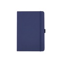 A5 Pu Economic Notebook Navy Blue 