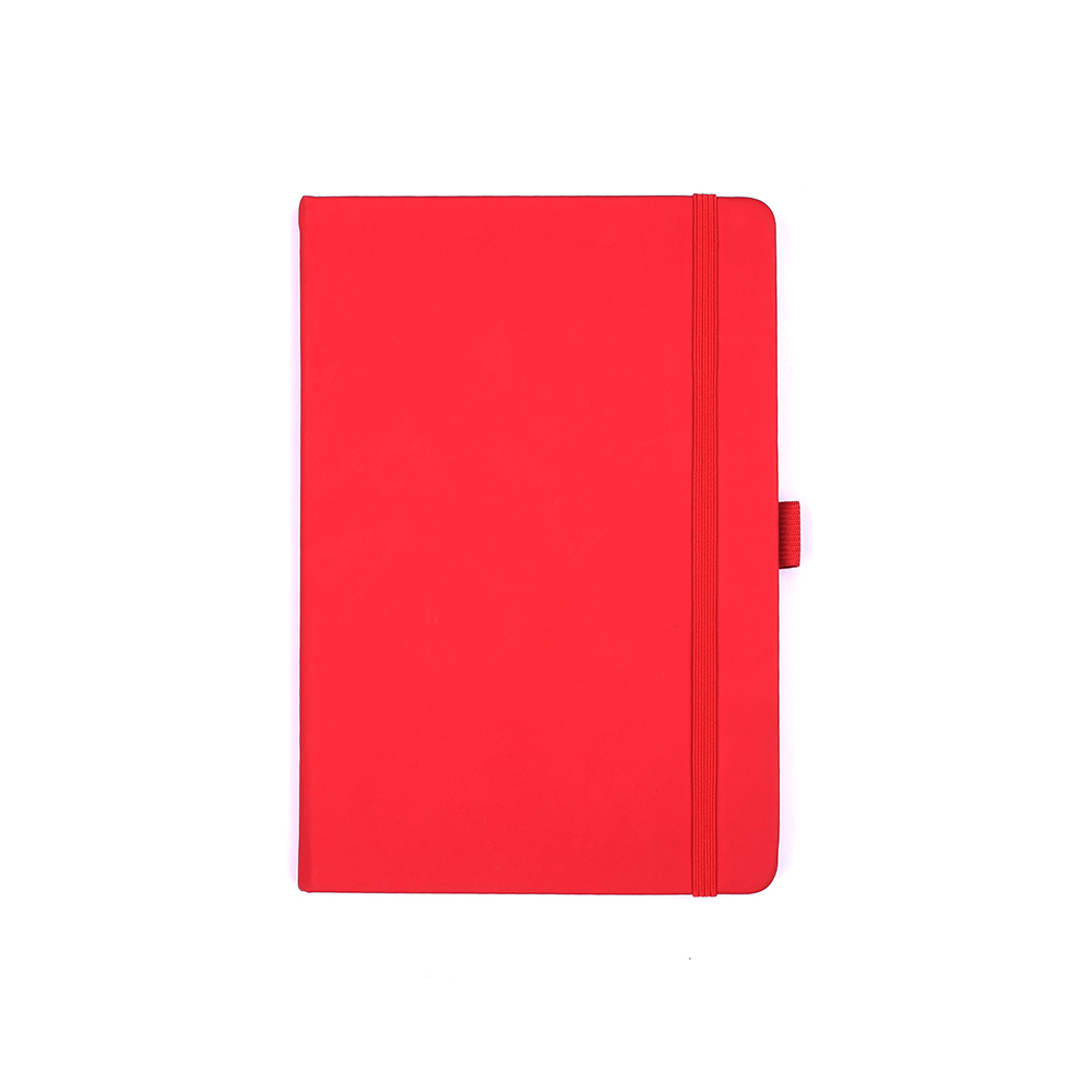 A5 Pu Economic Notebook RED 