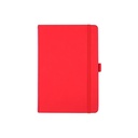 A5 Pu Economic Notebook RED 