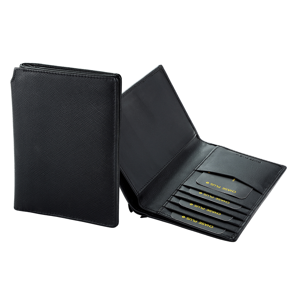 CHASE PLUS Passport Wallet With Agenda Pen - Glasgow