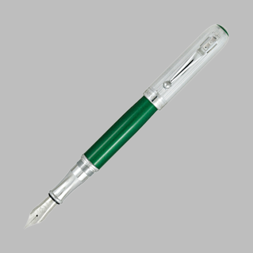 Green Stardust Fountain Medium Nib