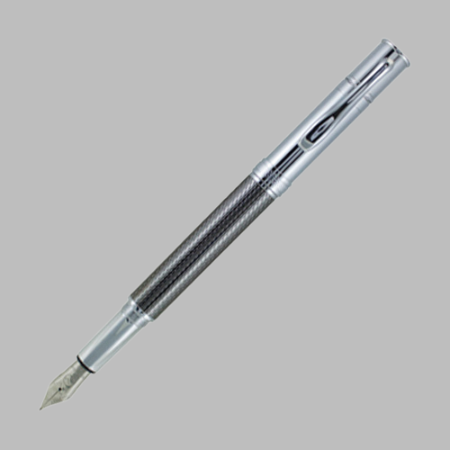 Gun Metal Barley Fountain Pen