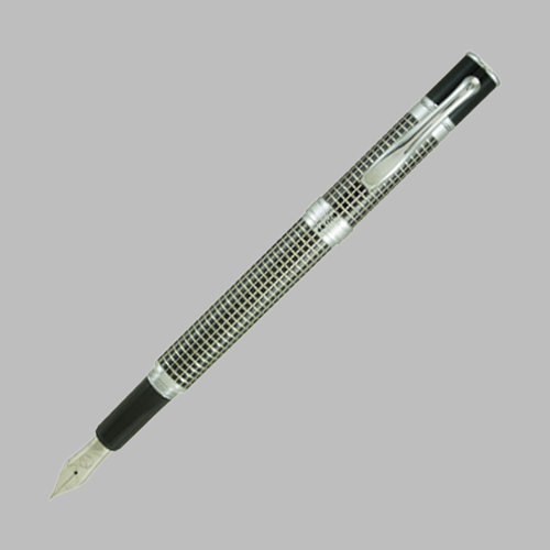 Black Chisel Fountain Pen