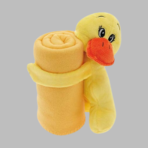 Blanket With Plush Toy 