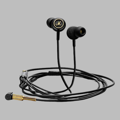 MODE EQ BLACK AND BRASS EARPHONE-MODE EQ