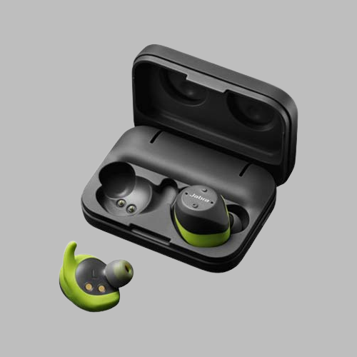 WIRELESS HEADPHONES-ELITE SPORT GREY/GREEN