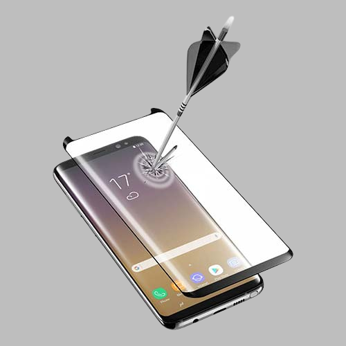 CURVED TEMPERED GLASS NOTE 8 