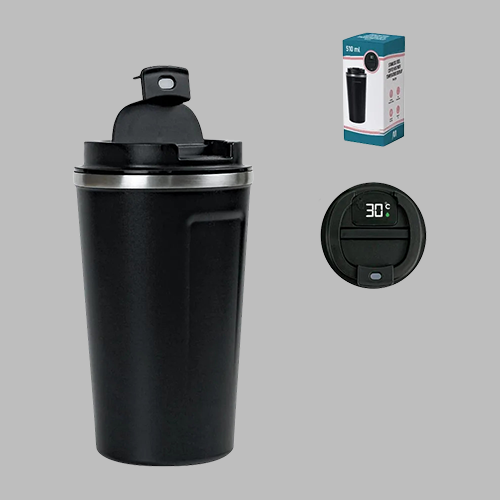 Tumbler with Temperature Display