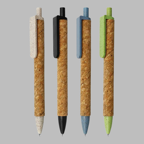 Cork with Wheat Straw Pen 